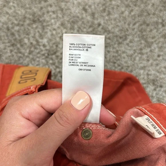 URBAN OUTFITTERS Women's BDG Adalyn High-Waisted Cowboy Jean Size 27 In … - Picture 12 of 14